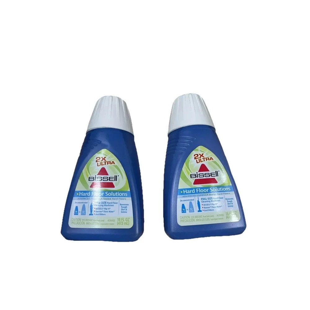 Bissell Hard‎ Floor Solutions 2x Ultra Concentrated Formula 16oz- New Sealed